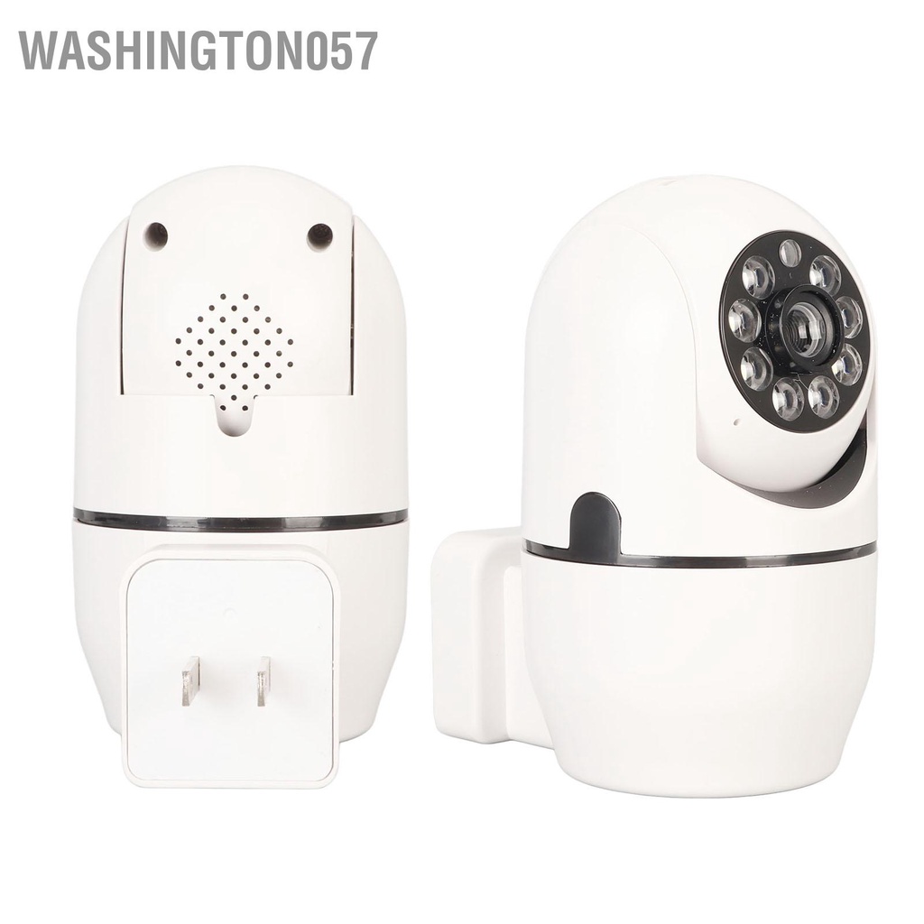 Washington057 Camera An Ninh Không Dây HD 100V Đến 250V Góc Rộng 360° Nhìn Xuyên Đêm Phát Hiện Chuyển Động WiFi Thông Minh Cho Gia Đình