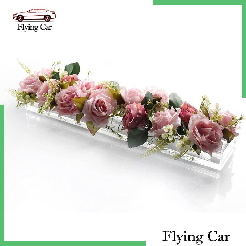 Bình Hoa Bằng Acrylic Trong Suốt Dùng Trang Trí Bàn Ăn / Tiệc Cưới