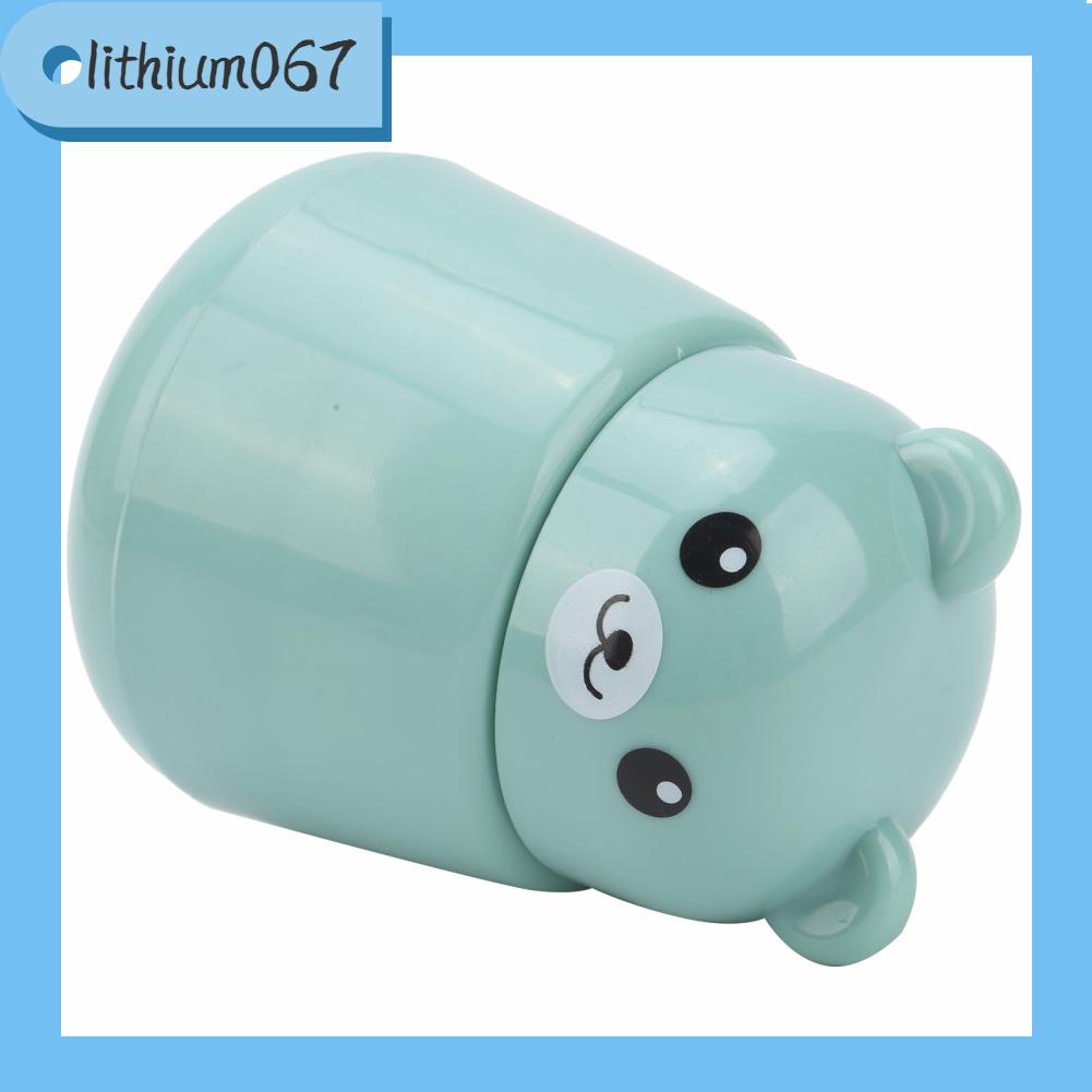 Lithium067 Máy mài di động Mô hình gấu dễ thương Hướng dẫn sử dụng nghiền viên cho trẻ em Thú cưng lớn tuổi