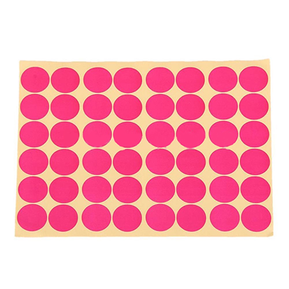 Set 720 Miếng Dán Hình Tròn 25mm Tự Dính Chuyên Dùng