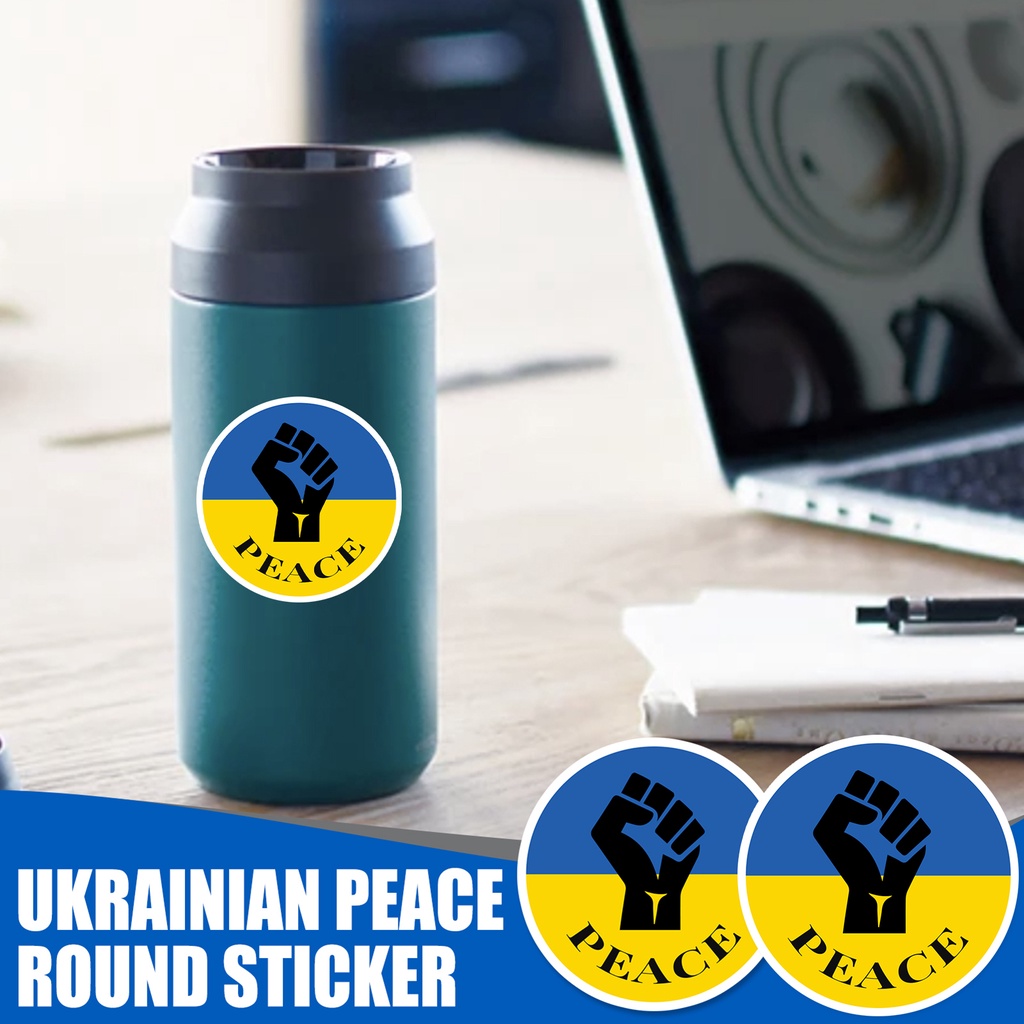 Bộ 10 / 50 Miếng Dán Đề Can Tròn Nhiều Màu Sắc Đa Năng Chống Phai Màu Trang Trí Xe Hơi