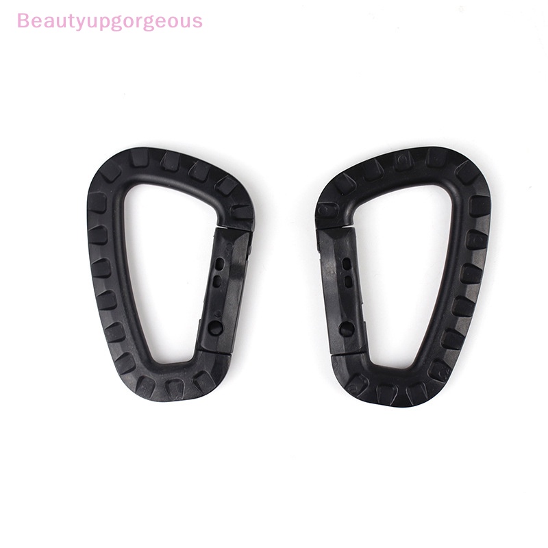 Set 4 Móc Khóa Chữ D Bằng Nhựa Trọng Lượng Nhẹ Cho Leo Núi