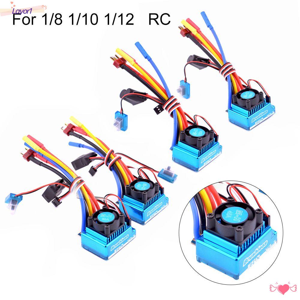 LAYOR1 Esc Điều Khiển Tốc Độ Mới 45A 60A 80A 120A Cho Xe Hơi Điều Khiển Từ Xa