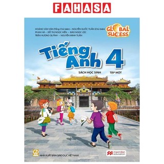 Sách global success - tiếng anh 4 tập 1 - sách học sinh