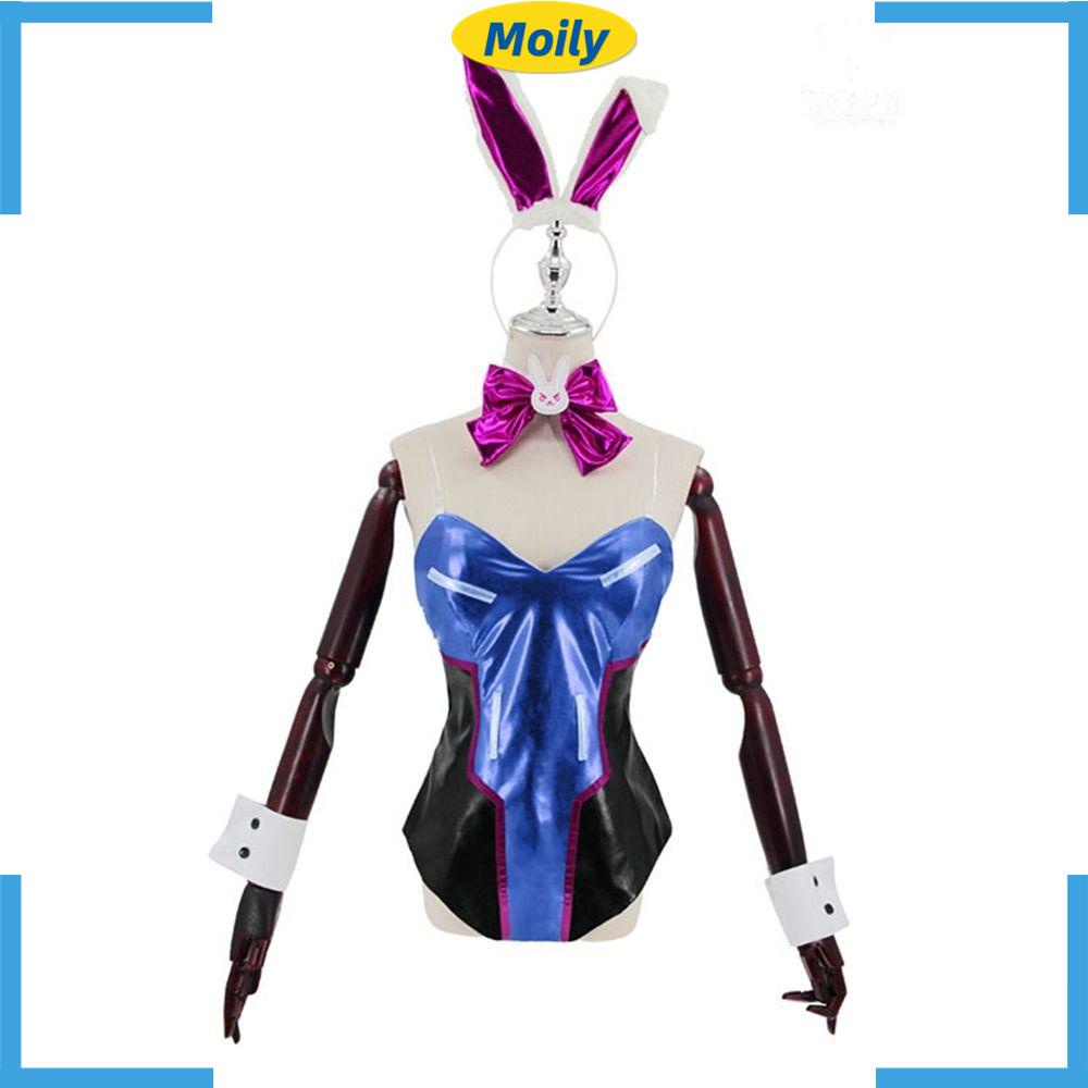 MOILYVN Bộ Trang Phục Hóa Trang Thỏ Halloween Dễ Thương Cho Bé Gái
