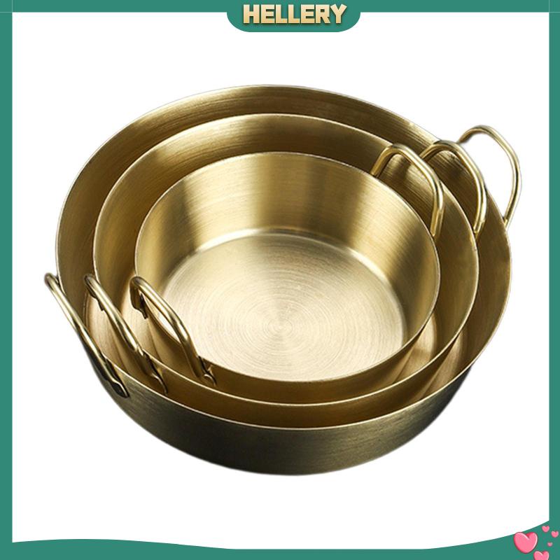 Tô Đựng Nước Sốt Bằng Thép Không Gỉ Với Tay Cầm Đôi Tiện Dụng