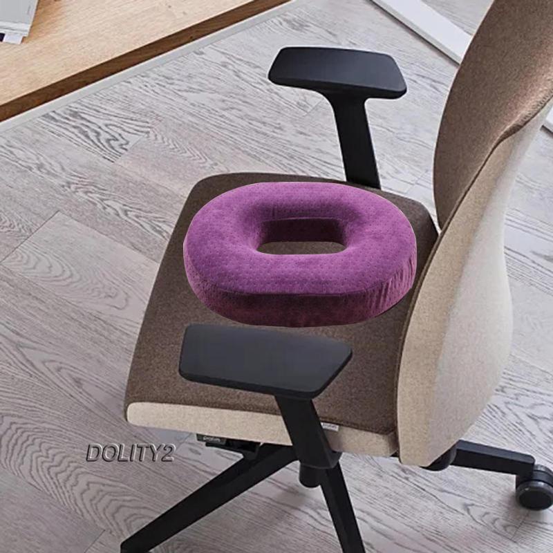Đệm Ngồi Giảm Áp Lực Hình Bánh Donut Cho Xe Hơi
