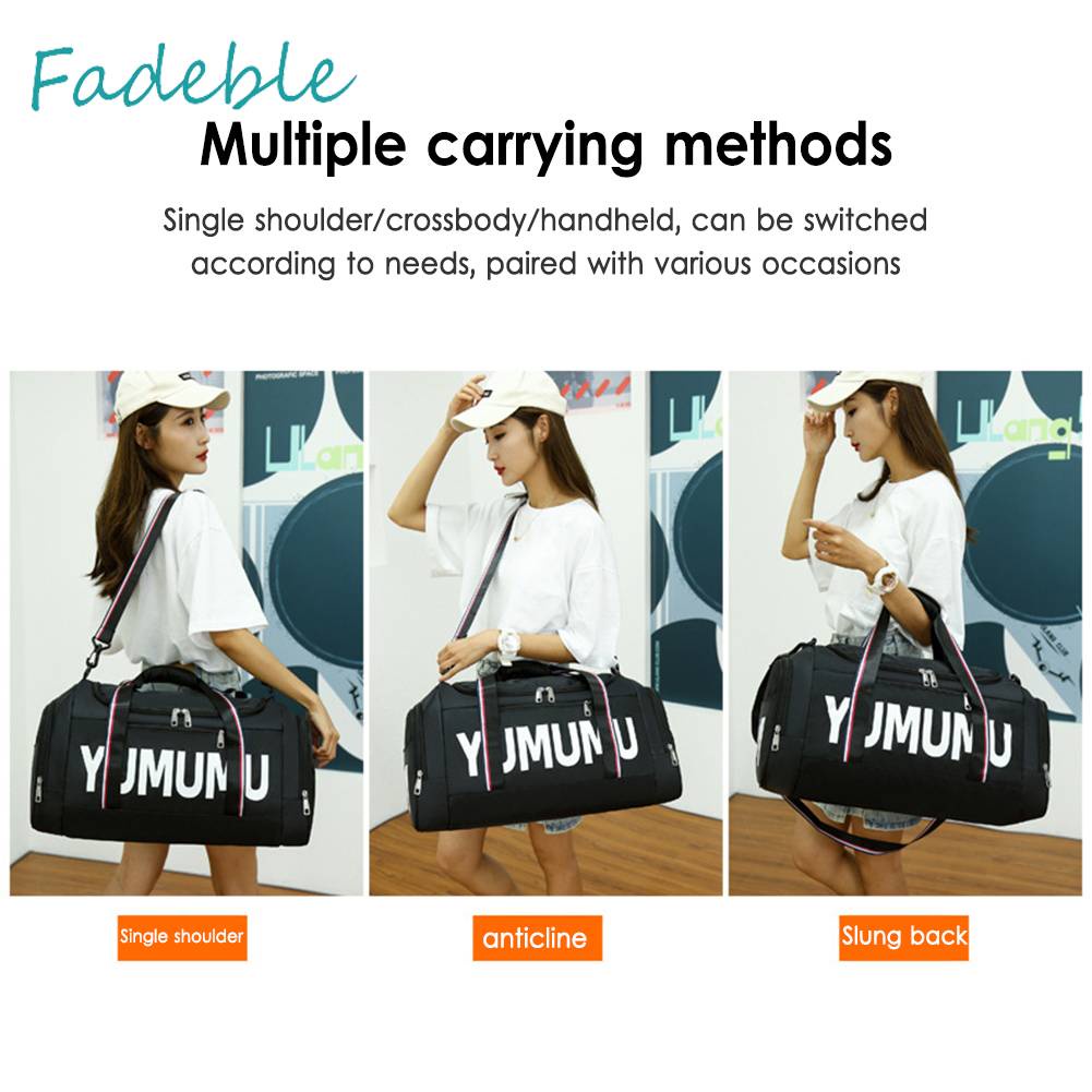 Túi Đựng Đồ Tập Thể Thao Bằng Vải Oxford Siêu Nhẹ Sức Chứa Lớn Cho Nam Và Nữ