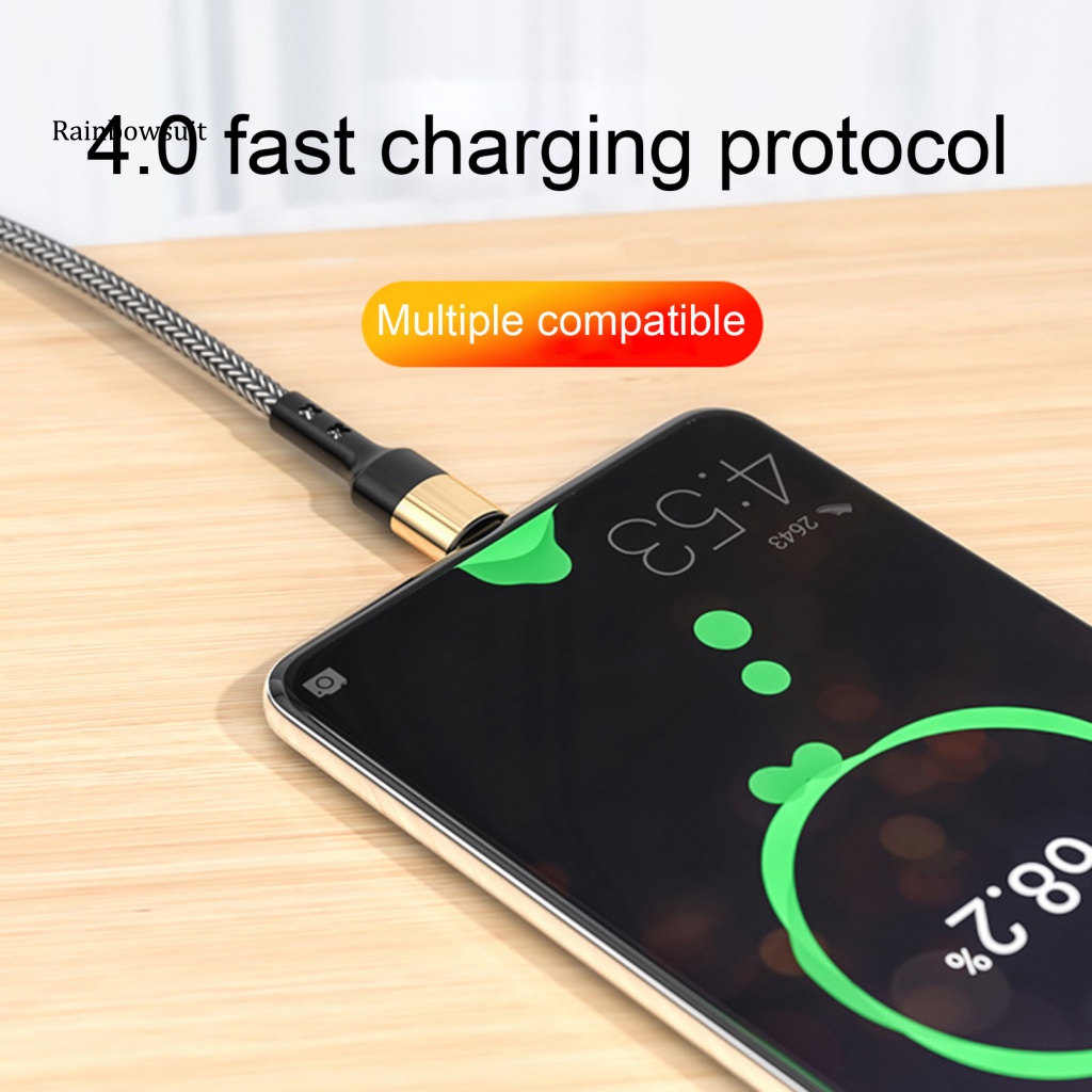 Dây Cáp Sạc PD 60W Type-C Sang Type-C Chống Mòn Cho Huawei