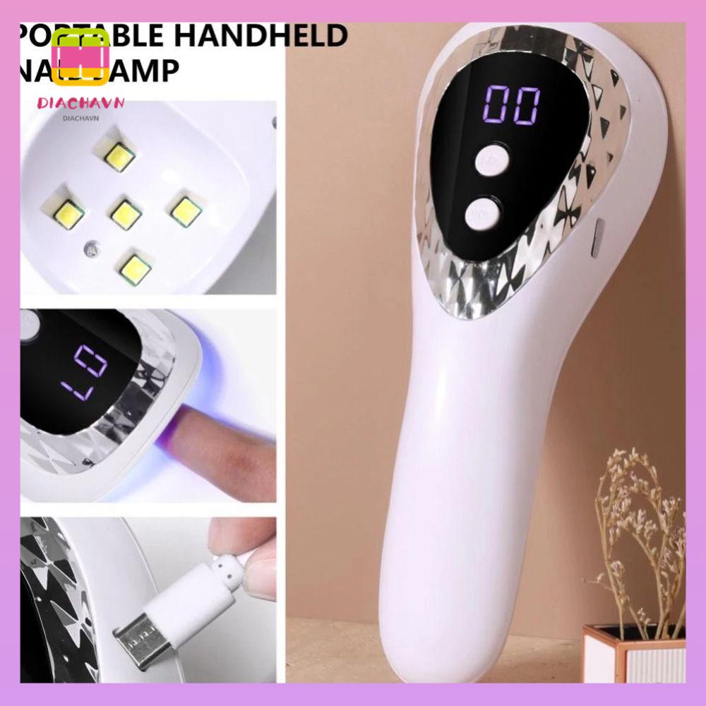 DIACHAVN Máy Sấy Móng Tay Bằng Đèn Led Chuyên Dụng