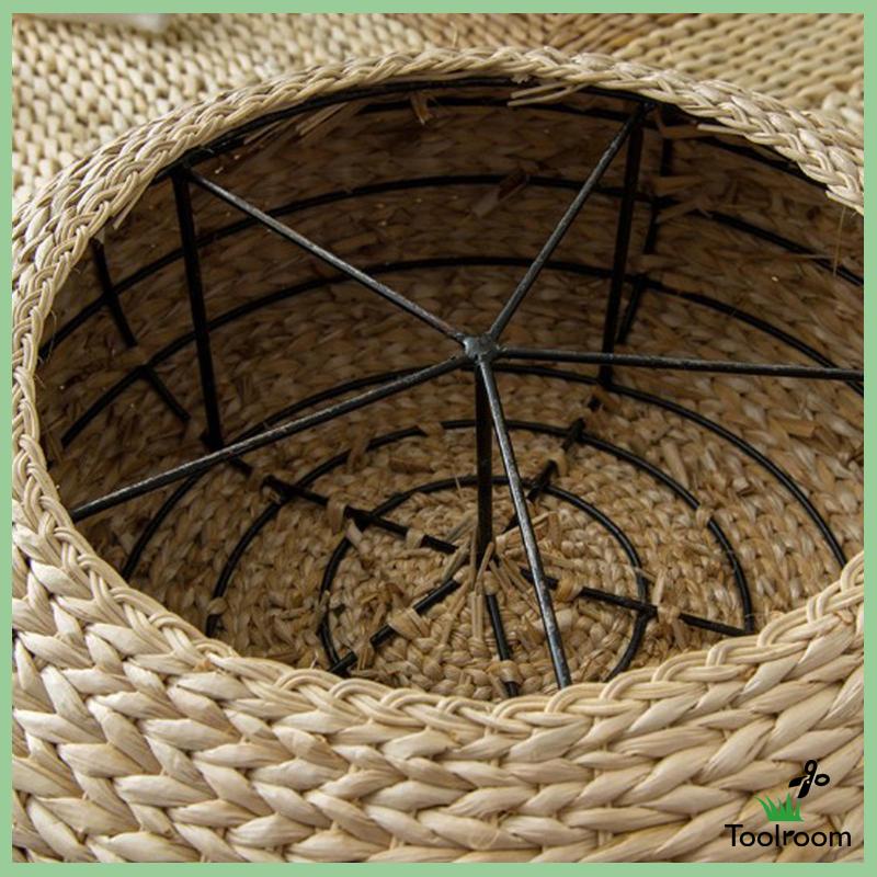 Đệm Ngồi Đan Rơm Thủ Công Thoáng Khí