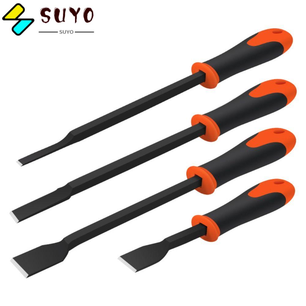 SUYO Dụng Cụ Cạo Bằng Thép Tay Cầm Chống Trượt Tiện Dụng Cho Vệ Sinh Xe Hơi