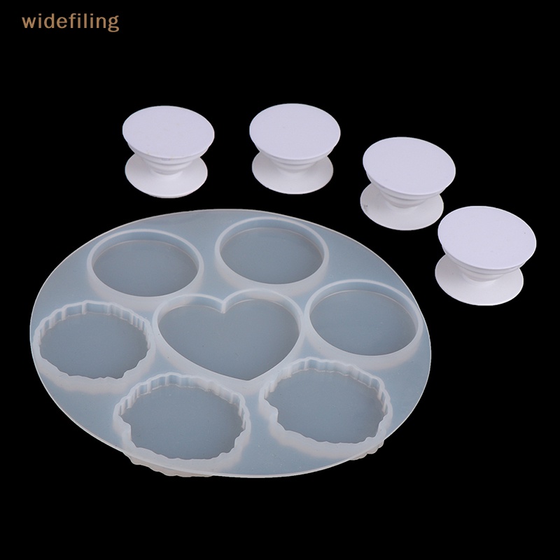 Khuôn Silicon Hình Tròn Dùng Làm Điện Thoại Di Động DIY