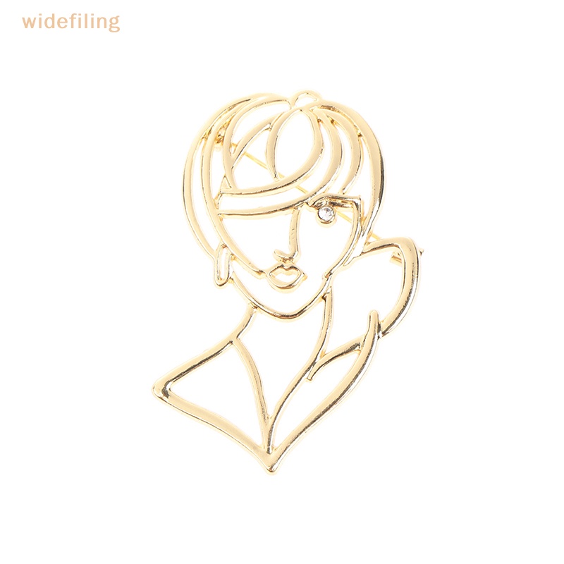 Trâm Cài Áo Hình Cô Gái Dễ Thương Dành Cho Văn Phòng