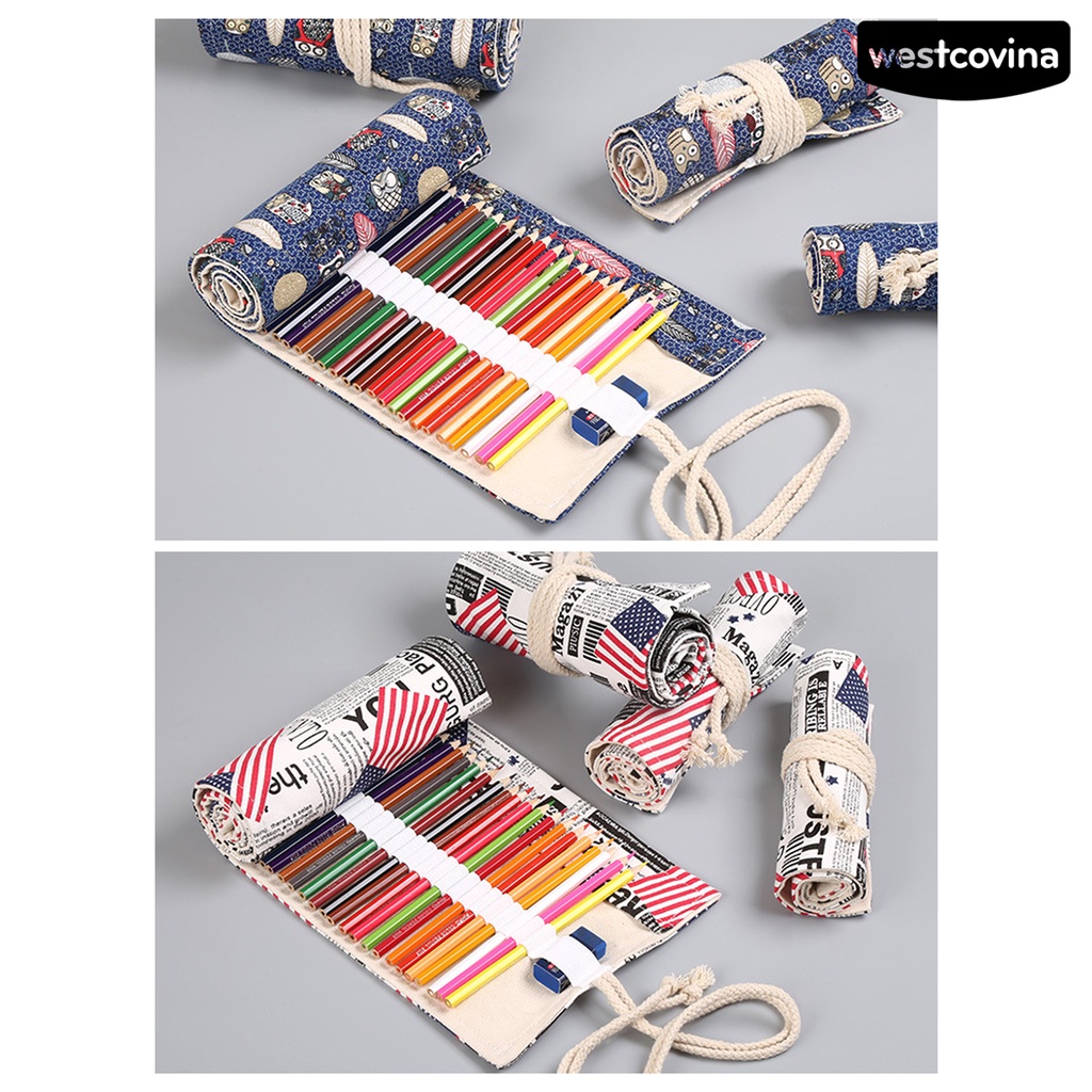 [WSTN] [WSTN]✎Túi Đựng Bút Chì 12 / 24 / 36 / 48 / 72 Lỗ Tiện Dụng Ốp