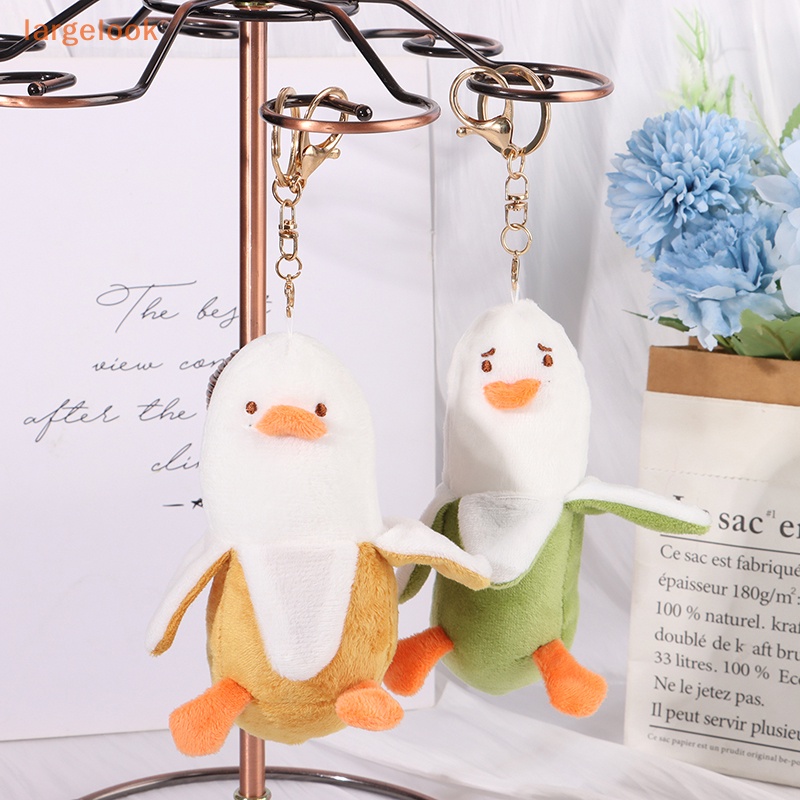 Móc Khóa Hình Vịt Nhồi Bông 14CM Mềm Mại Dễ Thương