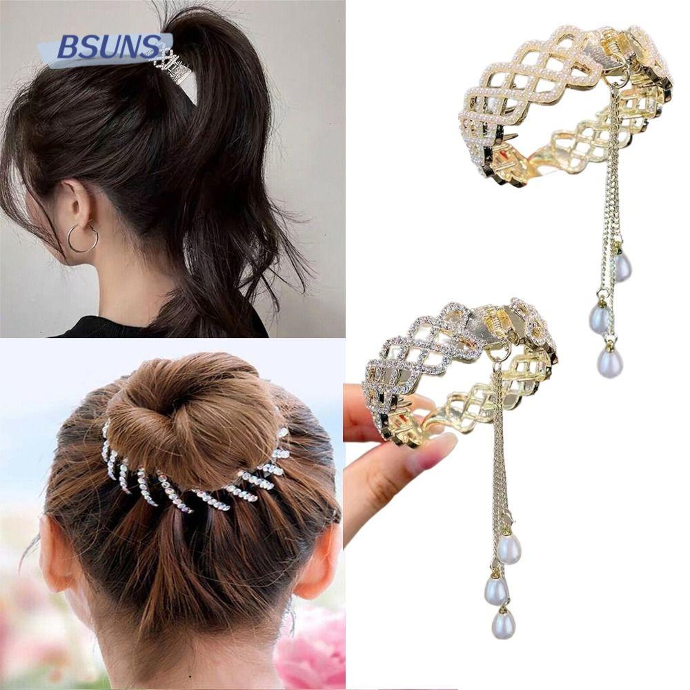 BSUNS Kẹp Tóc Đính Đá Thời Trang Dành Cho Nữ ​