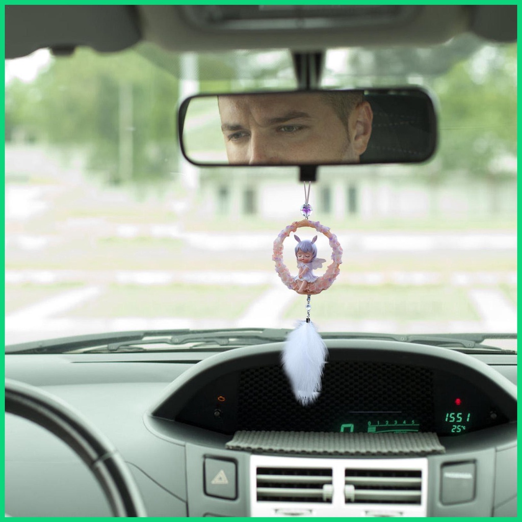 Lưới Bắt Giấc Mơ Treo Trang Trí Xe Hơi Dễ Thương