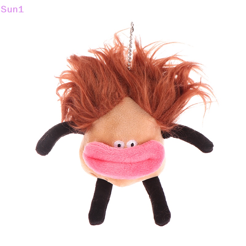 Sun1 &gt; Móc Khóa Hình Khoai Tây Chiên Hoạt Hình Nhồi Bông Đáng Yêu Dành Cho Ba Lô / Túi Xách / Xe Hơi