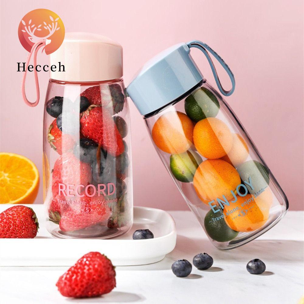 HECCEH Bình Nước Nhựa 380ml Chống Rò Rỉ Kiểu Dáng Thời Trang