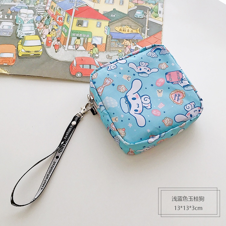 Túi Đựng Đồ Sức Chứa Lớn Họa Tiết Hoạt Hình Dễ Thương Túi Đựng Đồ Đa Năng Tiện Lợi