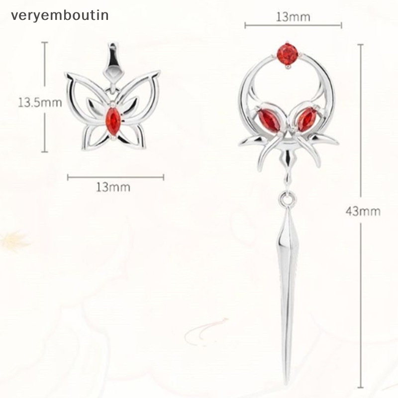 1 Đôi Khuyên Tai Anime Tian Guan Ci Fu Blessing Hua Cheng Xie Lian Cho Nữ