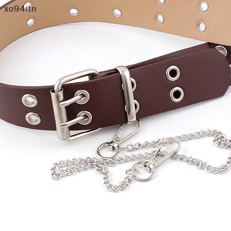 Thắt Lưng Khóa Xích Phong Cách Punk Hip hop Đa Năng Thời Trang Cho Nữ