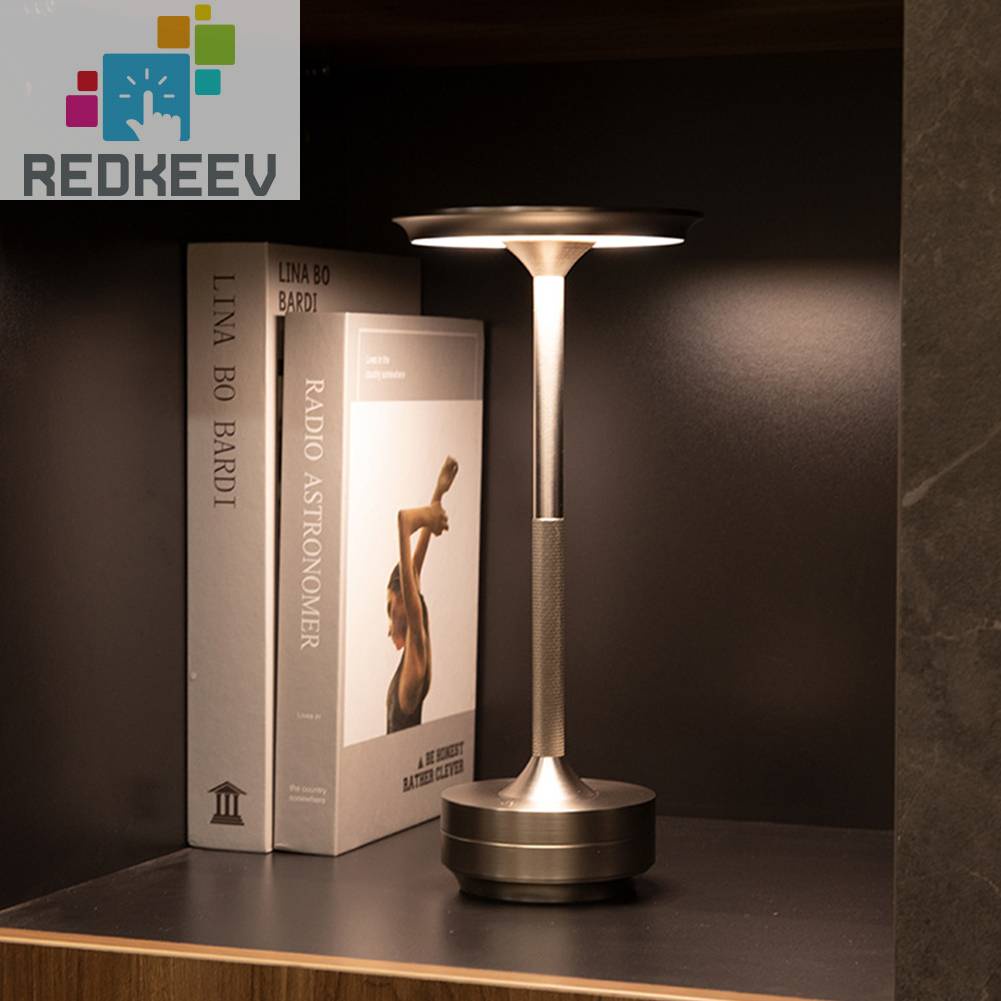 Đèn LED Để Bàn Bảo Vệ Mắt Tiết Kiệm Năng Lượng Phong Cách Retro Dành Cho Khách Sạn Quán Cà P