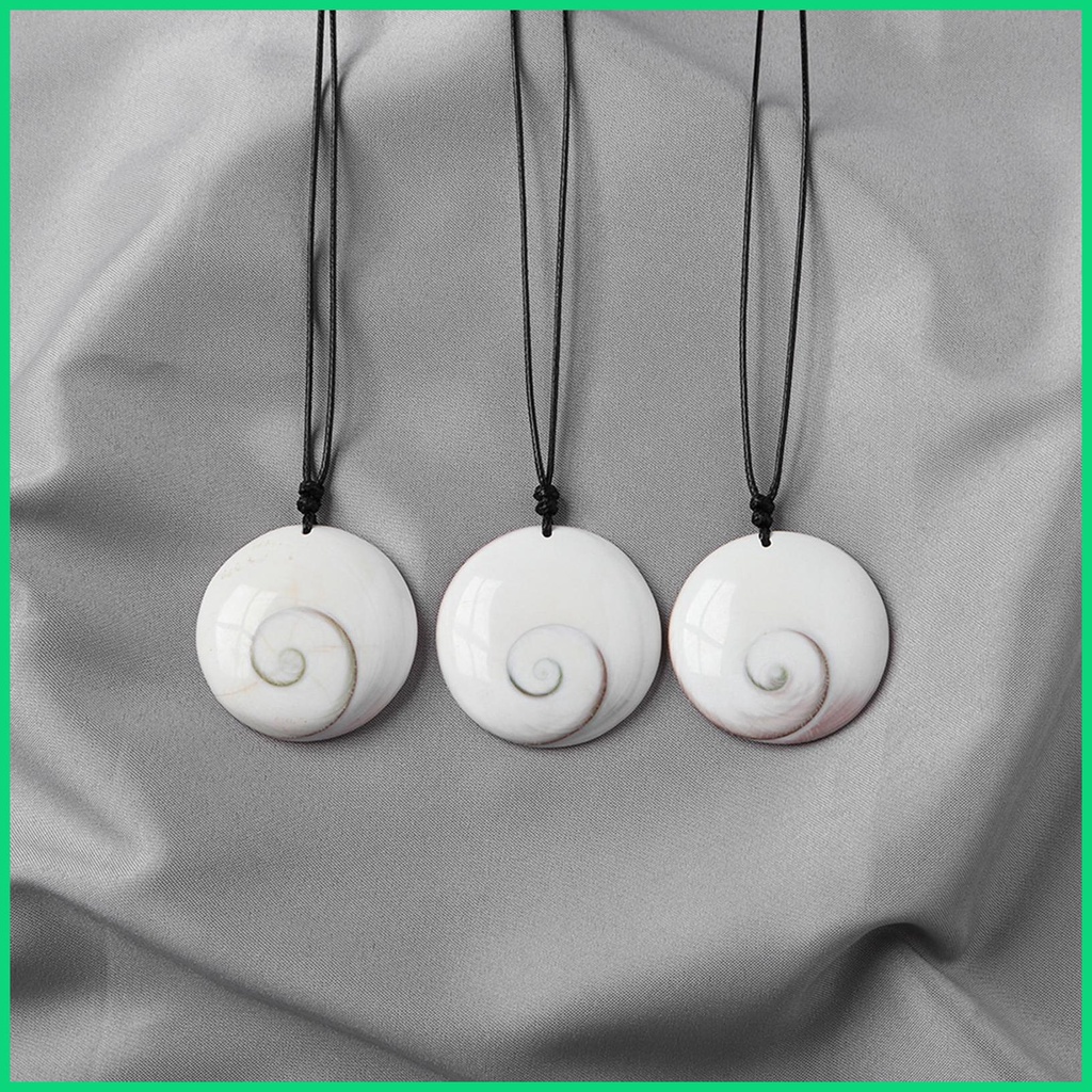 Vòng cổ Mặt Tròn Đính Đá Quý Tự Nhiên Thời Trang Cho Nữ