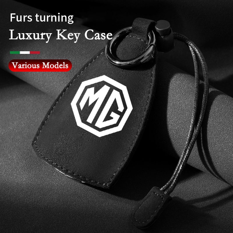 Vỏ Da Lộn Bảo Vệ Chìa Khóa Xe Hơi MG 5 6 7 HS ZS EV
