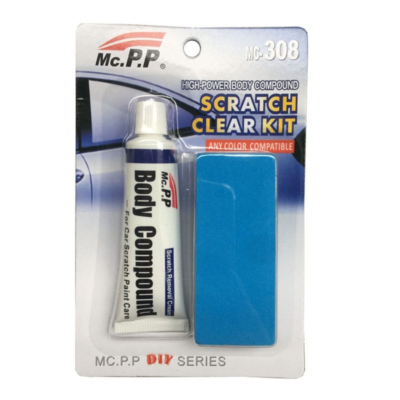 Bodywork compound paste/repair kits and restorers for the repair of car body scratches and scuffs