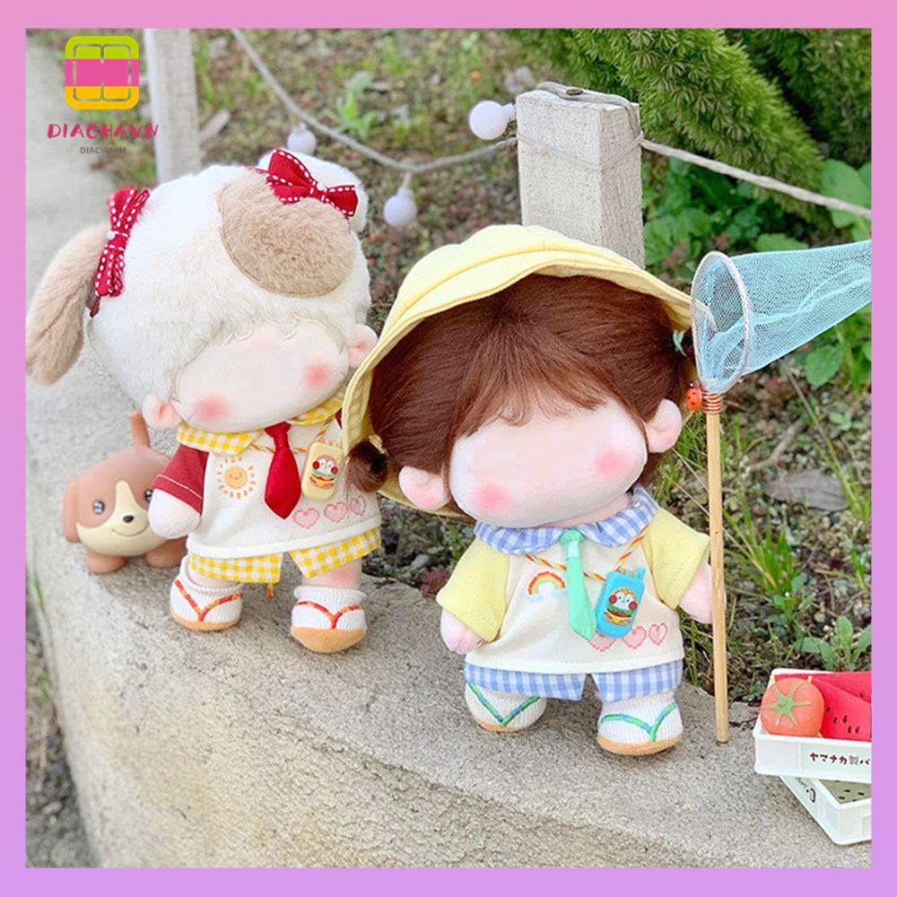 DIACHAVN Bộ Quần Áo Dễ Thương Dành Cho Búp Bê 10 / 20cm