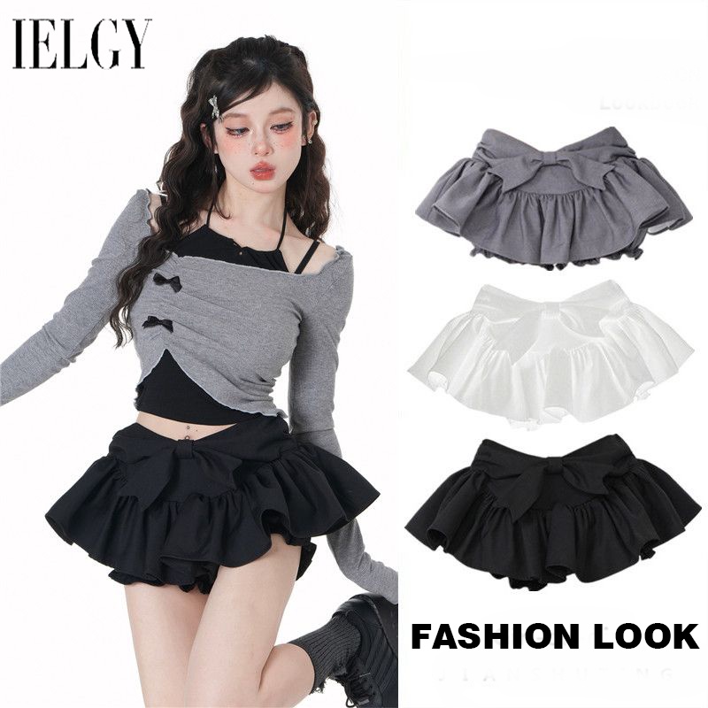 Quần Culottes Màu Đen Dáng Chữ A Lưng Cao Dễ Phối Đồ Thời Trang Cho Nữ