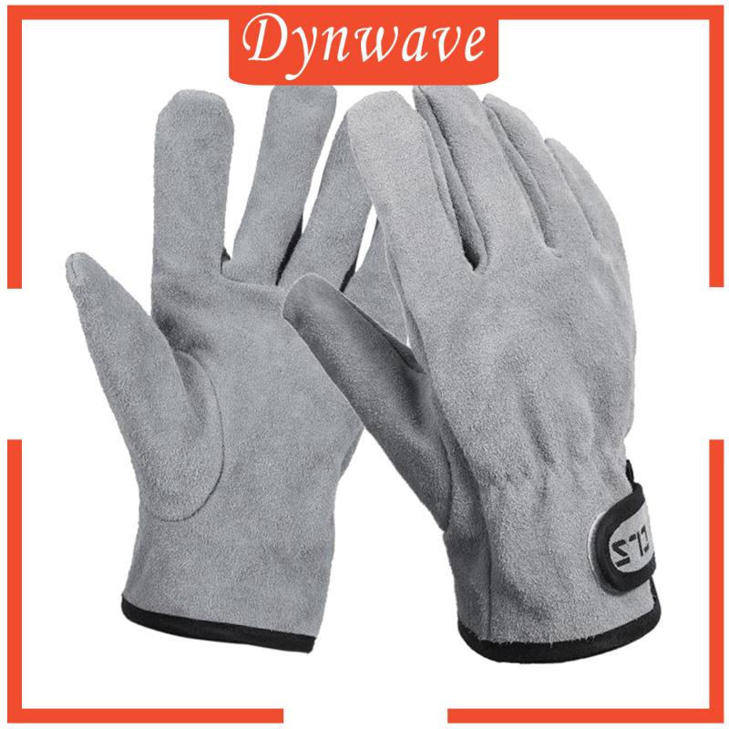Găng Tay Bằng Da Bền Chịu Nhiệt Bền Bỉ Dùng Cắt Tỉa Làm Vườn, Nông Trại, Xe Máy, unisex Với Vòng Đeo Tay