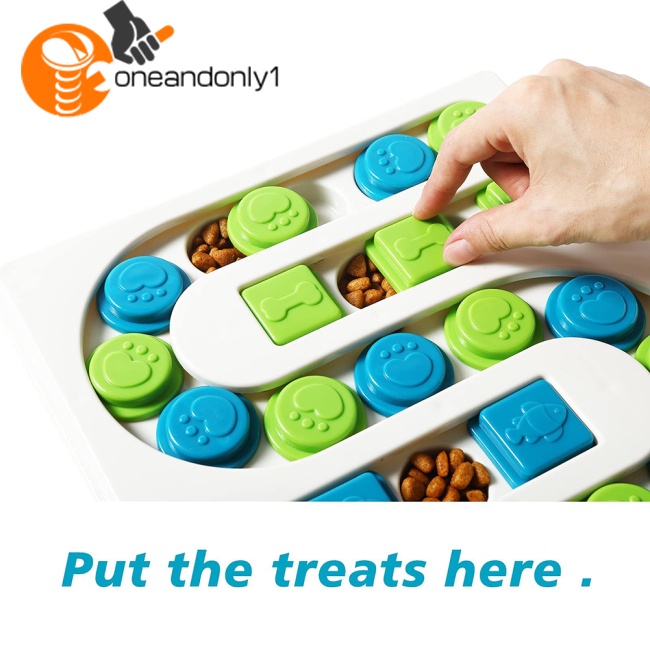 Đồ Chơi Hộp Đựng Thức Ăn Chậm Hình Chữ S Tương Tác Giáo Dục Cho Thú Cưng