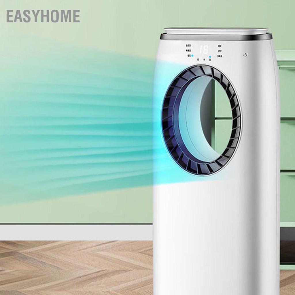 EasyHome Quạt Điều Hòa Không Khí 3 Tốc Độ Gió Hẹn Giờ 12H Êm Làm Mát Nhanh Cánh Cho Phòng Ngủ Văn Nhà CN Cắm 220V