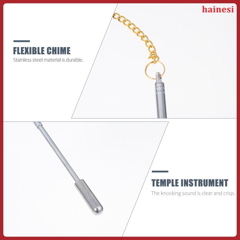 Bộ Phụ Kiện Chuông Gõ Tập Yoga Bằng Gỗ hainesi.vn