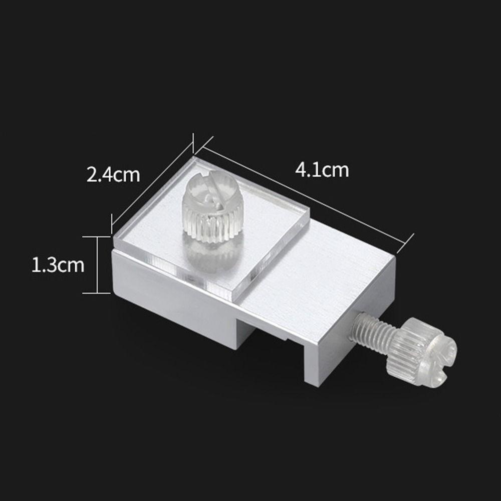 SUYO Kẹp Cố Định Màn Hình Bể Cá Bằng Hợp Kim Nhôm Chống Nhảy DIY