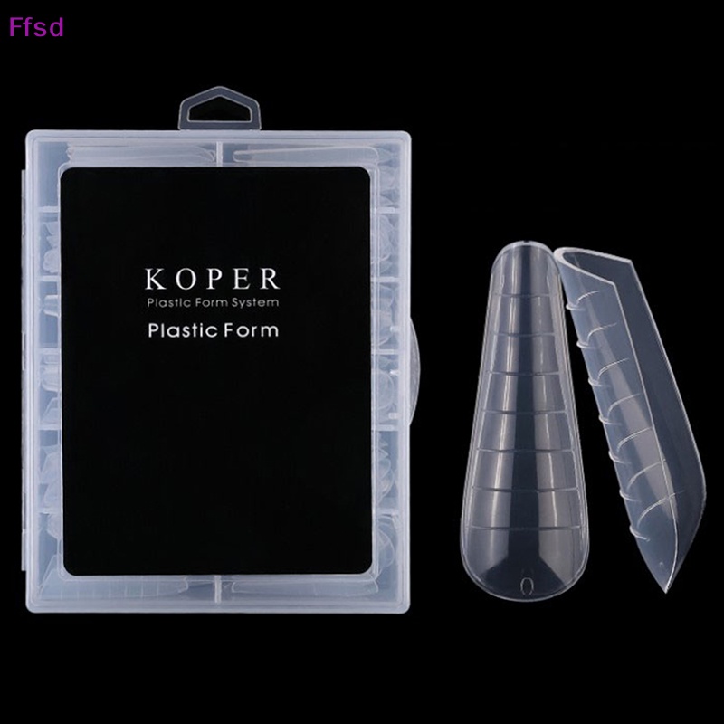 Set 120 Móng Tay Giả Hai Lớp Hệ Thống Kép Poly UV Nối Dài Móng