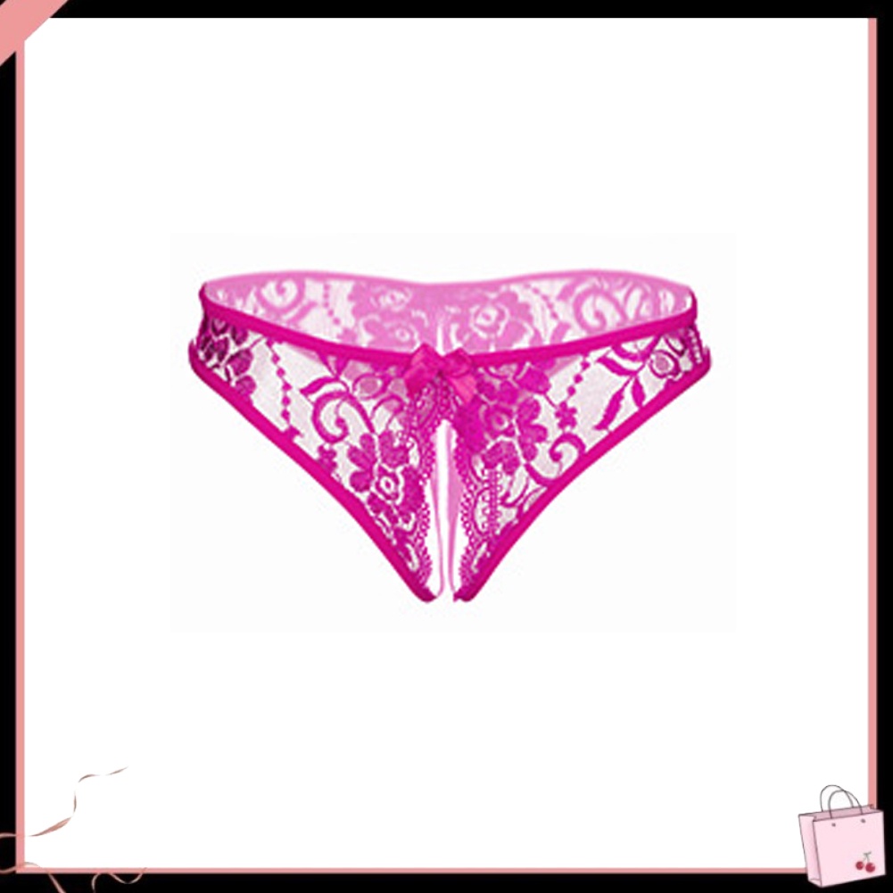 Quần Lót Ren Lọt Khe Xuyên Thấu Mềm Mại Quyến Rũ Cho Nữ