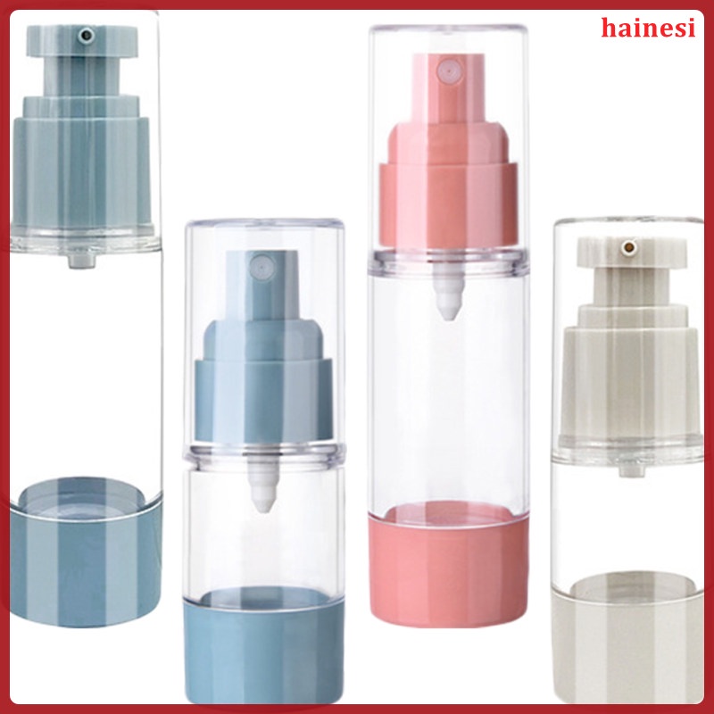 Set 4 Chai Rỗng Trong Suốt Dạng Xịt Dùng Để Đựng Mỹ Phẩm Khi Đi Du Lịch