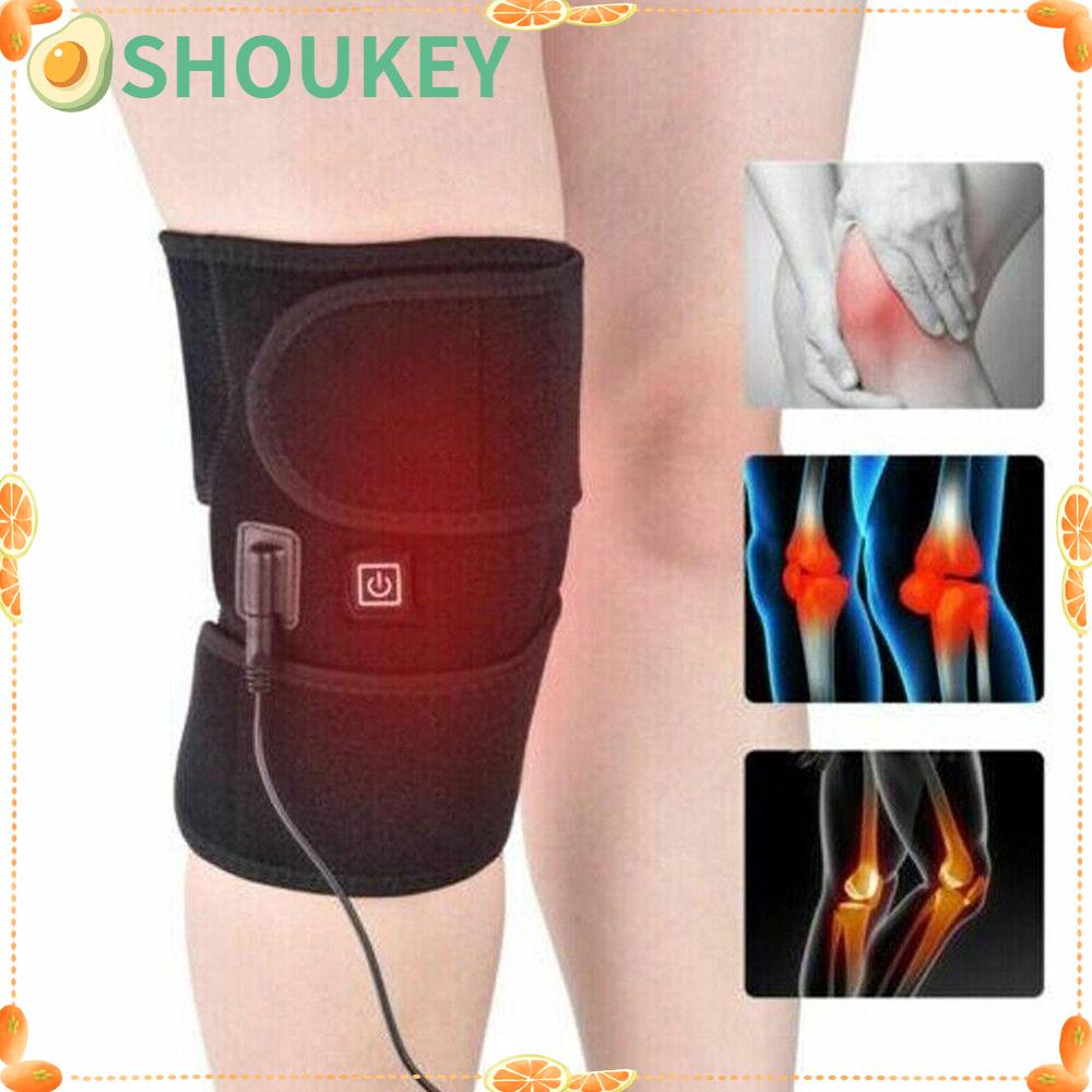 SHOUKEY Đệm Sưởi Ấm Bảo Vệ Đầu Gối Bằng Điện Tiện Dụng Cho Nam Và Nữ