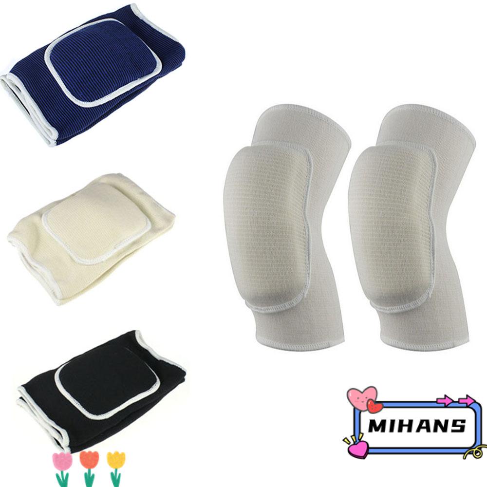 MIH 1 Cặp Đệm Bảo Vệ Đầu Gối Đàn Hồi Hỗ Trợ Tập Thể Thao