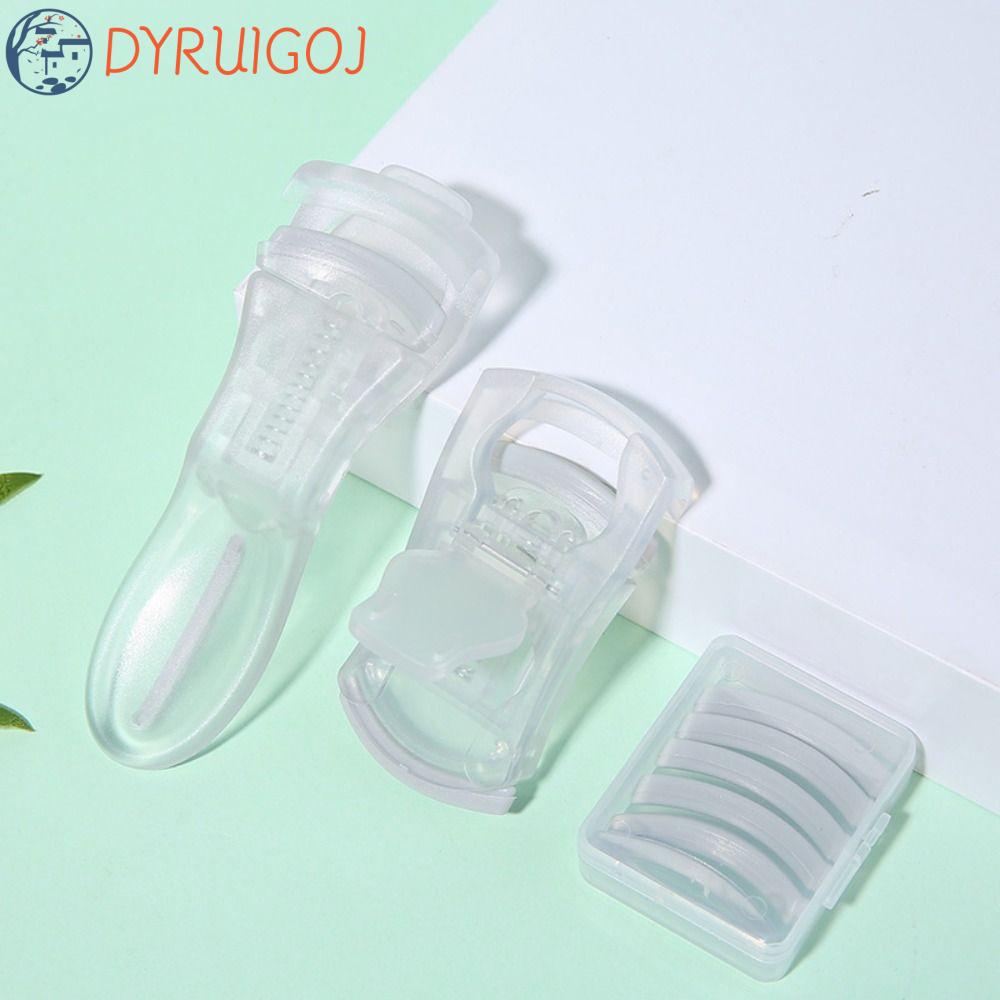 Dụng Cụ Bấm Cong Mi Trong Suốt Kèm Miếng Đệm Thay Thế Chuyên Nghiệp