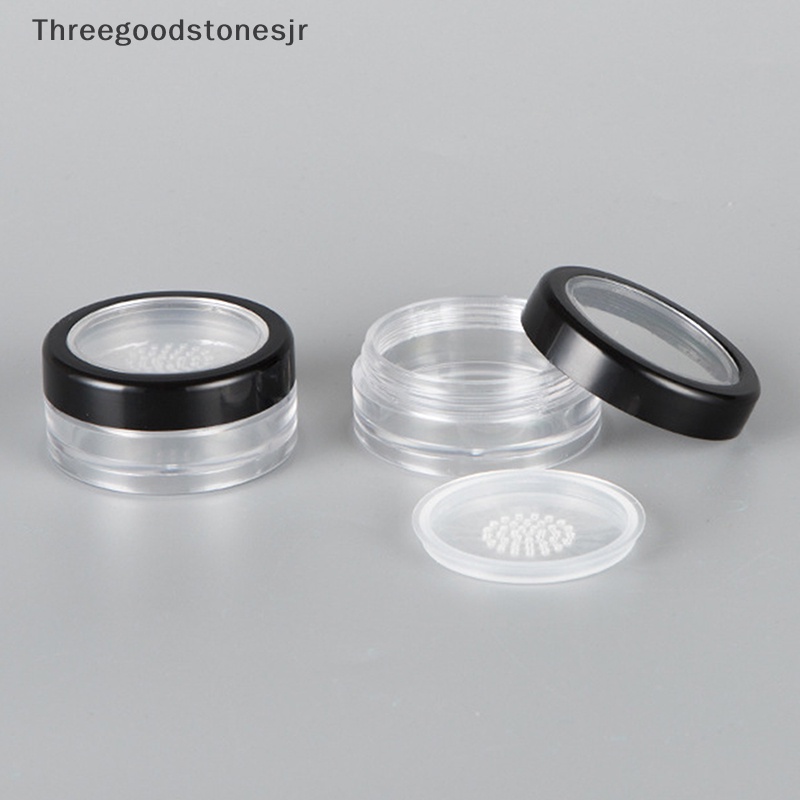 Hộp Nhựa Rỗng 10g Đựng Phấn Bột Trang Điểm Tiện Dụng Khi Đi Du Lịch JR