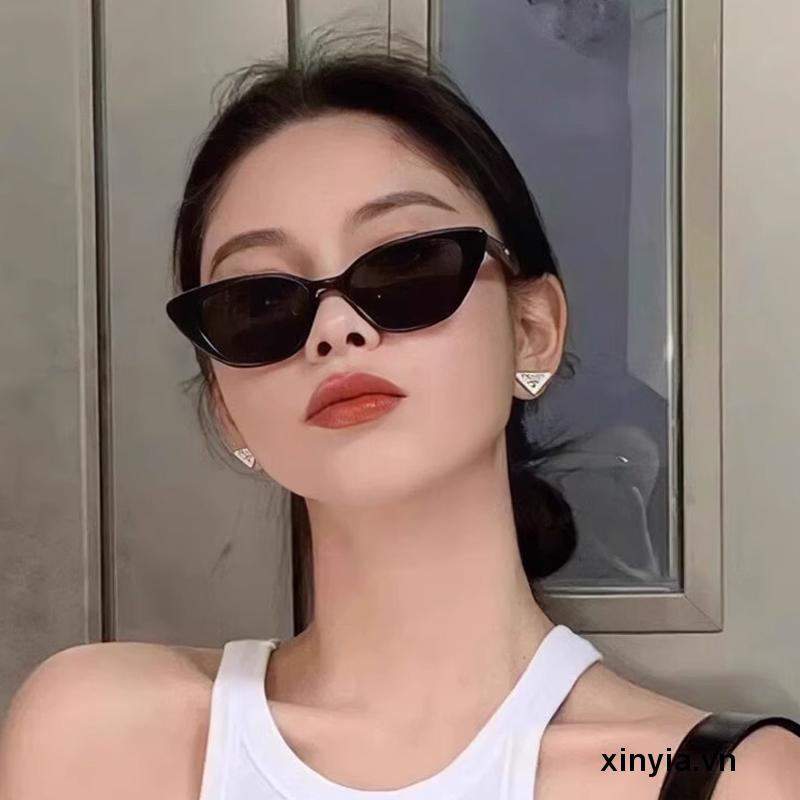 Kính Râm Mắt Mèo Cảm Giác Nâng Cao Phong Cách Ins Retro Sáng Tạo