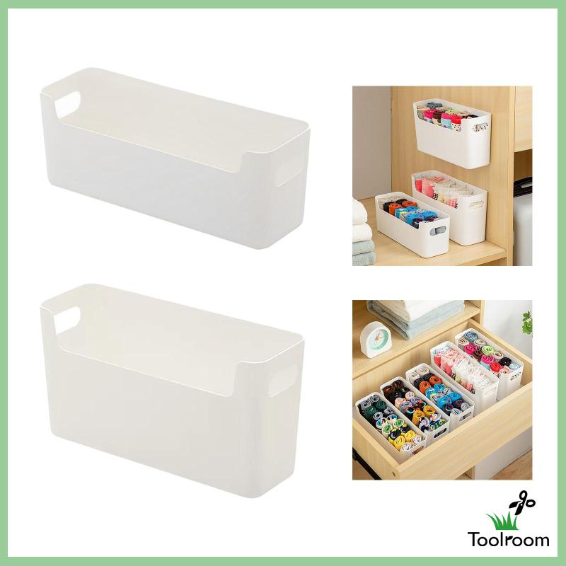 Hộp Đựng Vật Dụng Gắn Tường Dễ Lắp Ráp Sắp Xếp Gọn Gàng Cho Tủ Quần Áo / Ngăn Kéo Phòng Ngủ