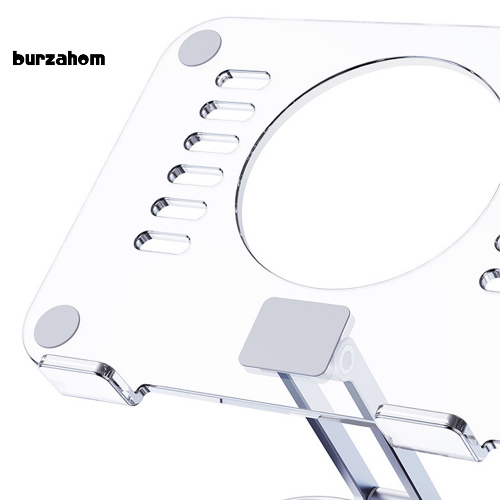 Giá Đỡ Máy Tính Bảng Trong Suốt Chống Trượt Xoay 360 Độ Tiện Dụng