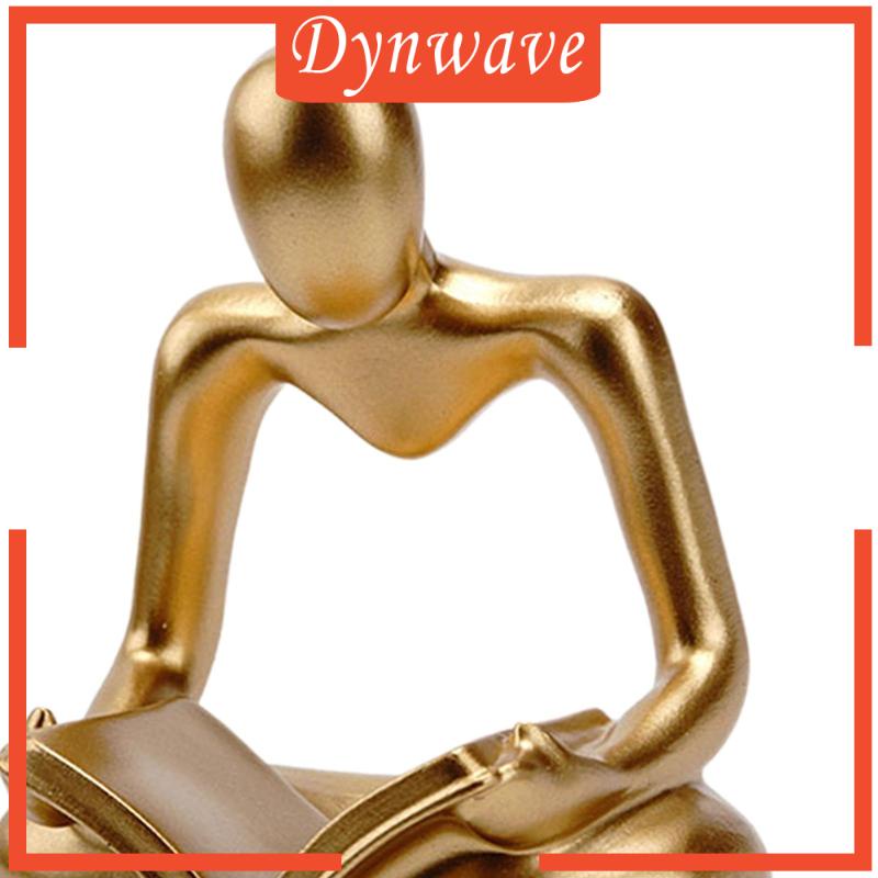 Tượng Người Suy Nghĩ Trừu Tượng Sáng Tạo Trang Trí Khách Sạn