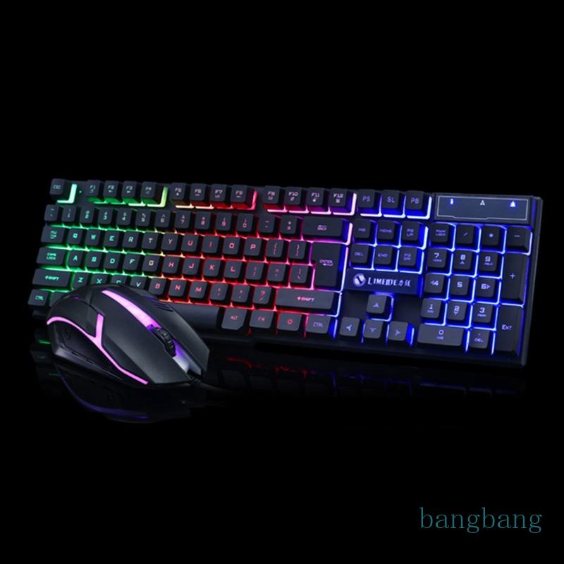 Bàn Phím Và Chuột GTX300 RGB Thay Thế Chuyên Dụng Cho Máy Tính